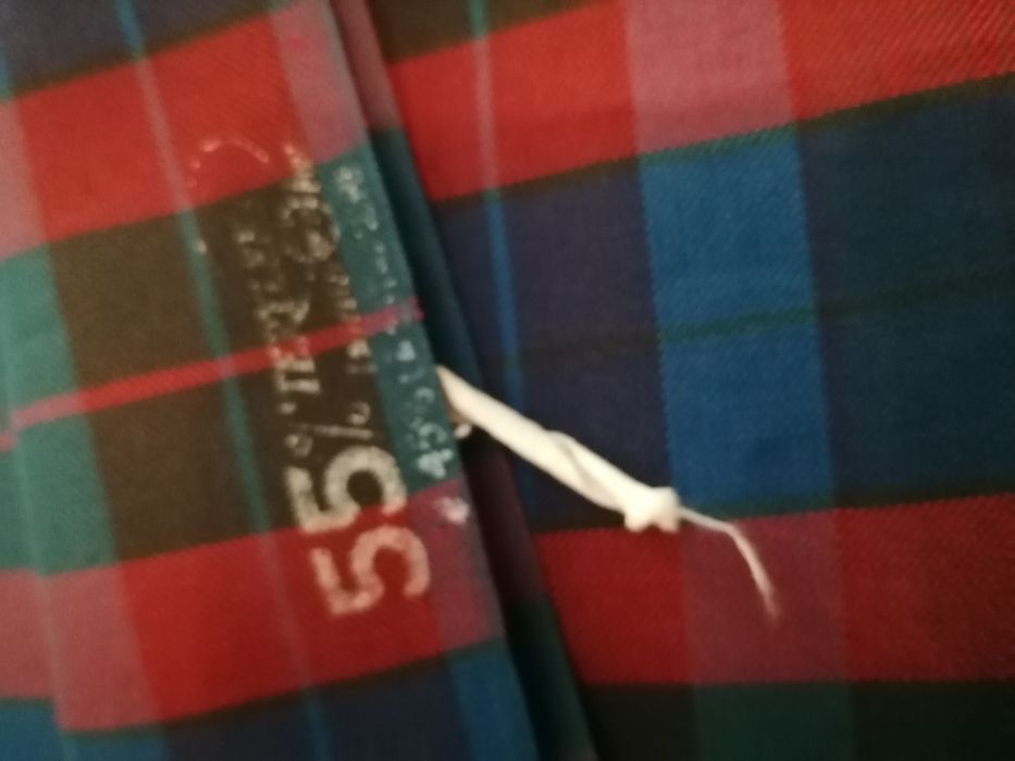 Corte Teryllene padrão Escoces