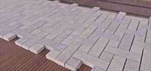 Revestimento Pastilha Pedra Natural Bege 30x30