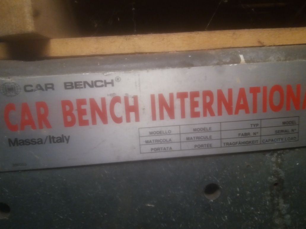 Banco ensaio car bench