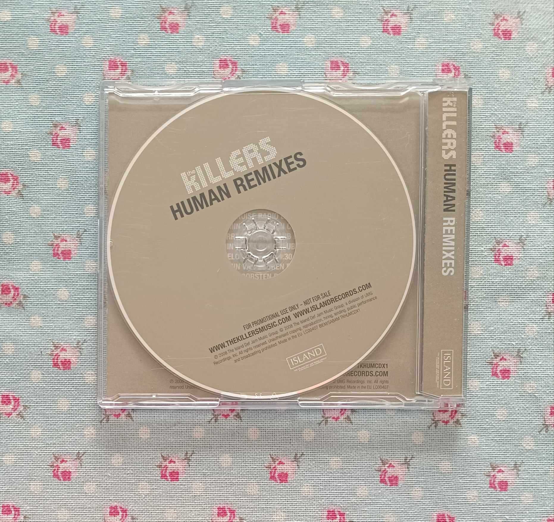 CD The Killers ‎– Human (Remixes) (2008) (Maxi-Single Promo)
