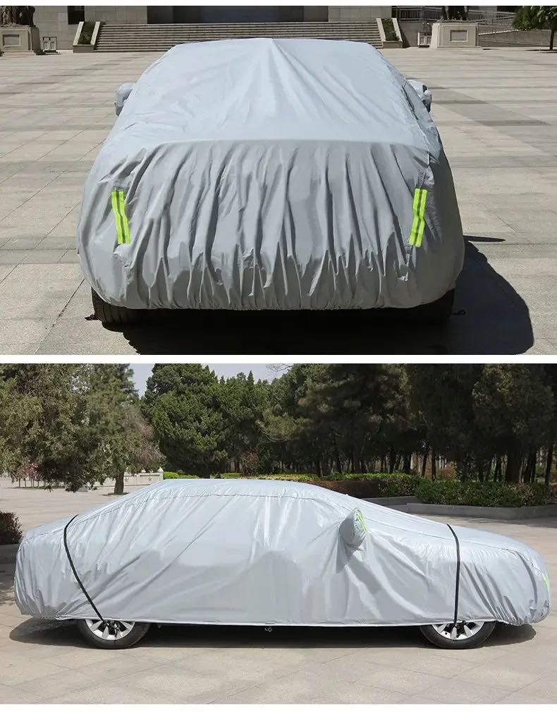 “Авточехол XXL 580×175×120 см — тент на седан от дождя, пыли и солнца”