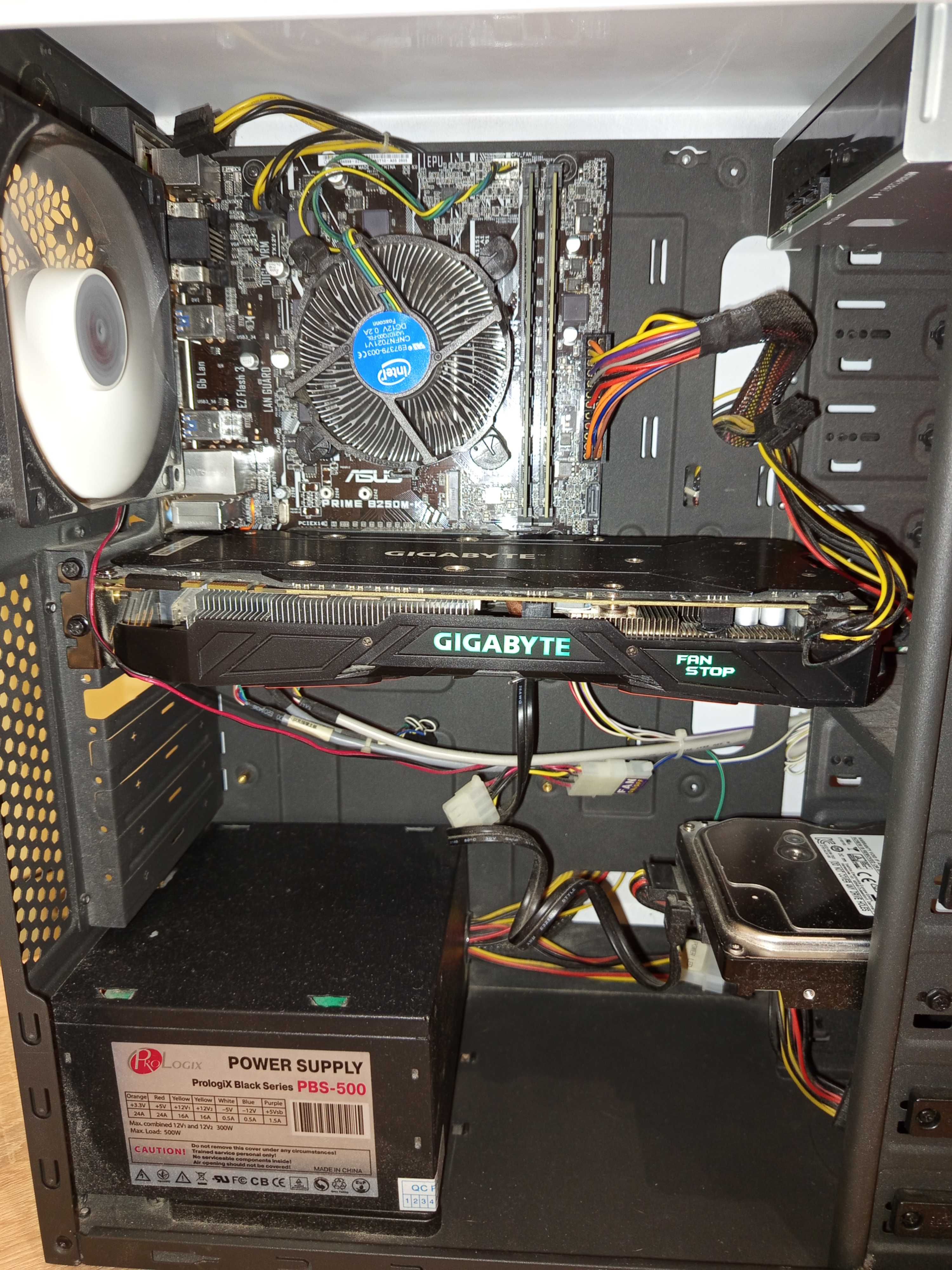 ПК.Intel Core i5-7400/NVIDIA GeForce GTX 1070 Ti (8gb)/HDD 1 Tb