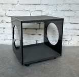 Mobilny stolik z plastiku Space Age lata 70/80 vintage