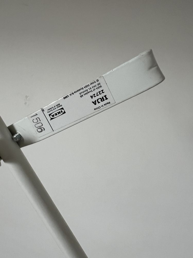 Szyna karnisz do zaslonki 80 cm IKEA irja biały klasyczny