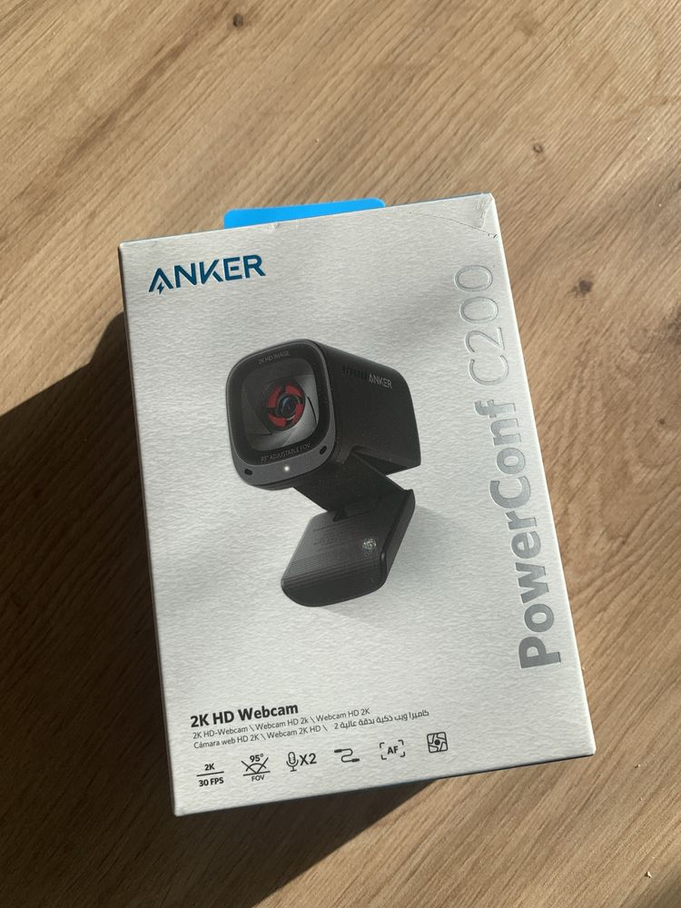 Kamera internetowa Anker powerconf c200 2k super jak nowa bdb jakosc!