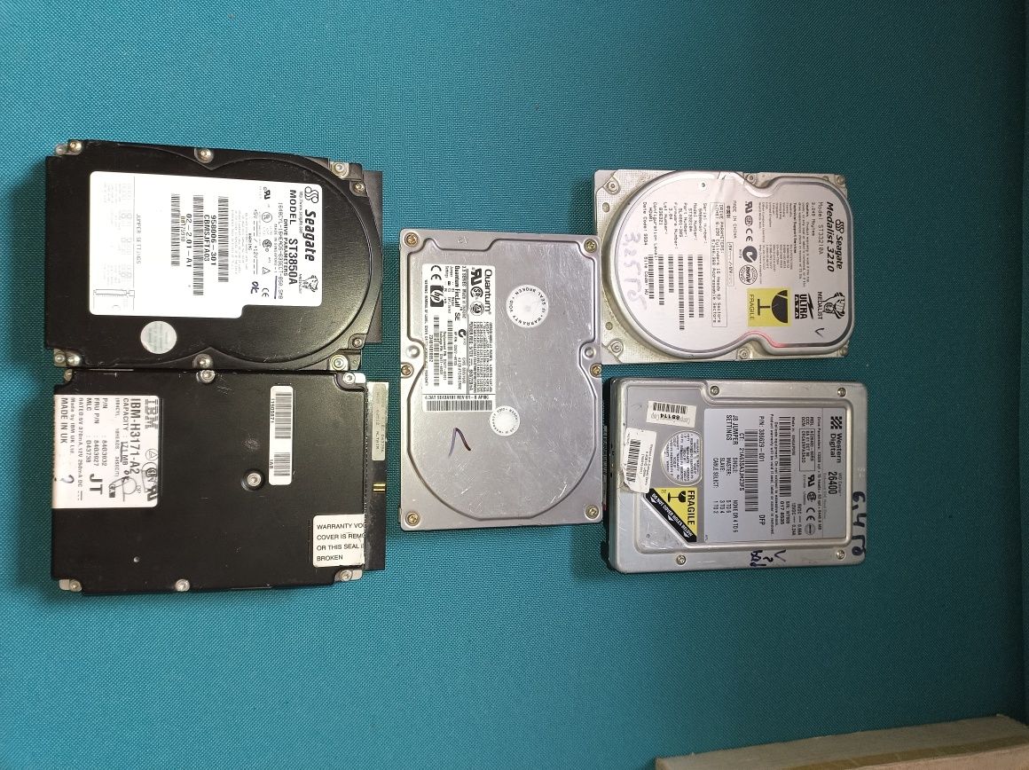 Ndd Hdd жорсткі диски старі 6 шт