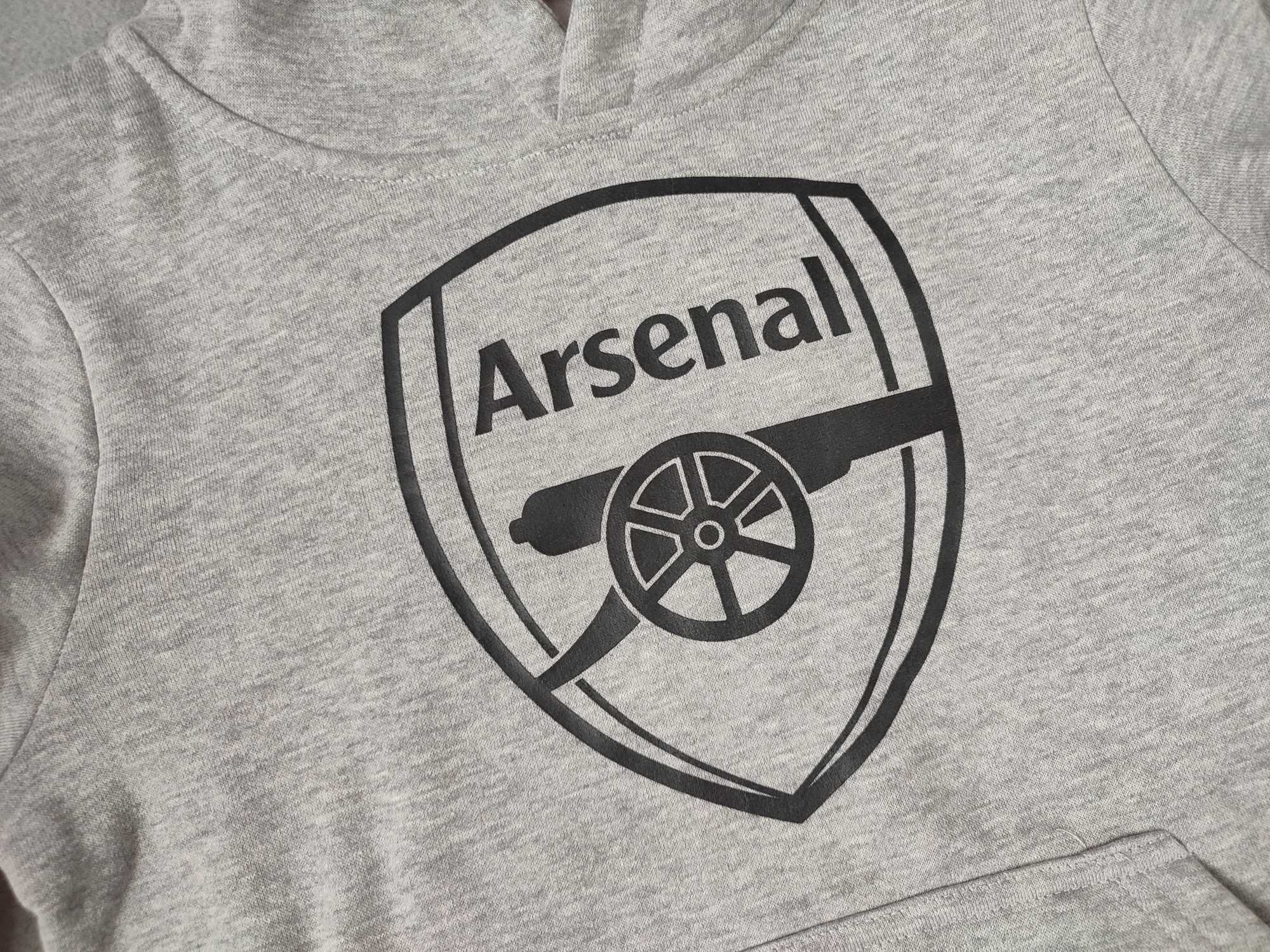 Новое Худи детское Арсеал Source Lab Arsenal FC OTH Grey, М (8-10 лет)