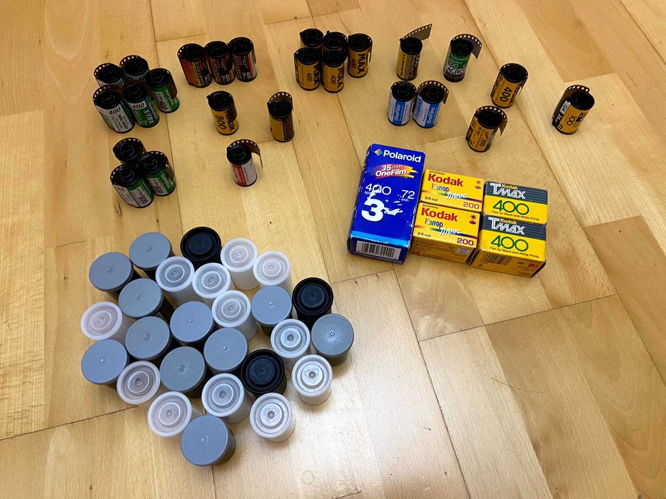 Просрочені фотоплівки з Америки (35мм) Kodak, Fujifilm, Polaroid
