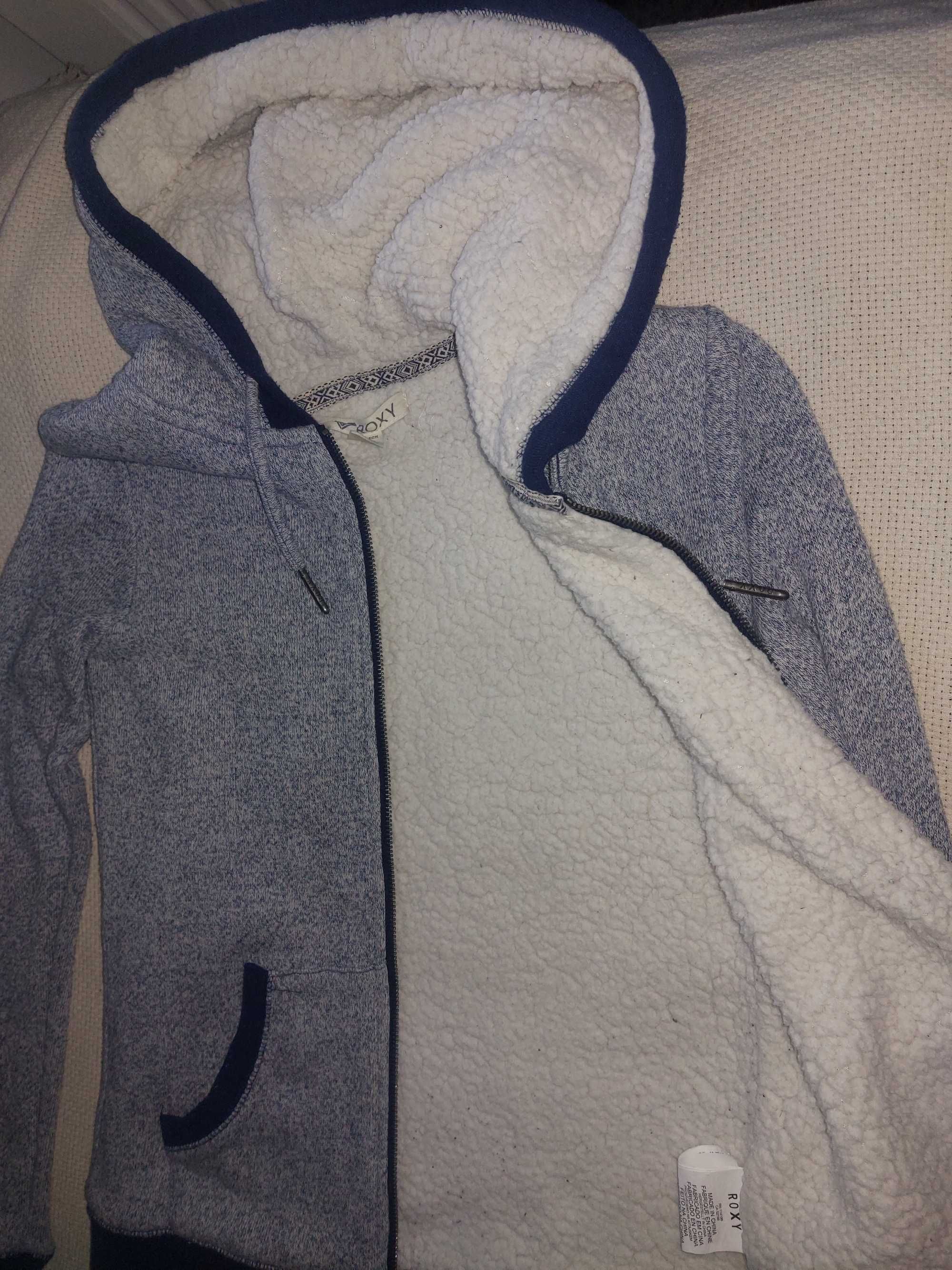 Roxy ciepła bluza dresowa 8-10L