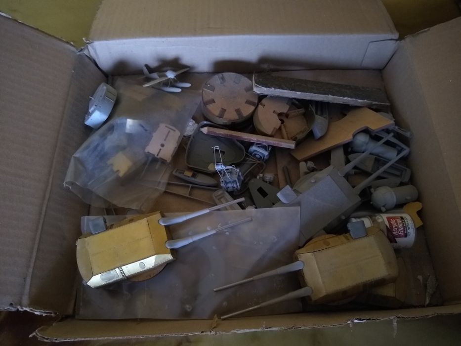 Kadłub bisamarck+ cały komplet w zestawie