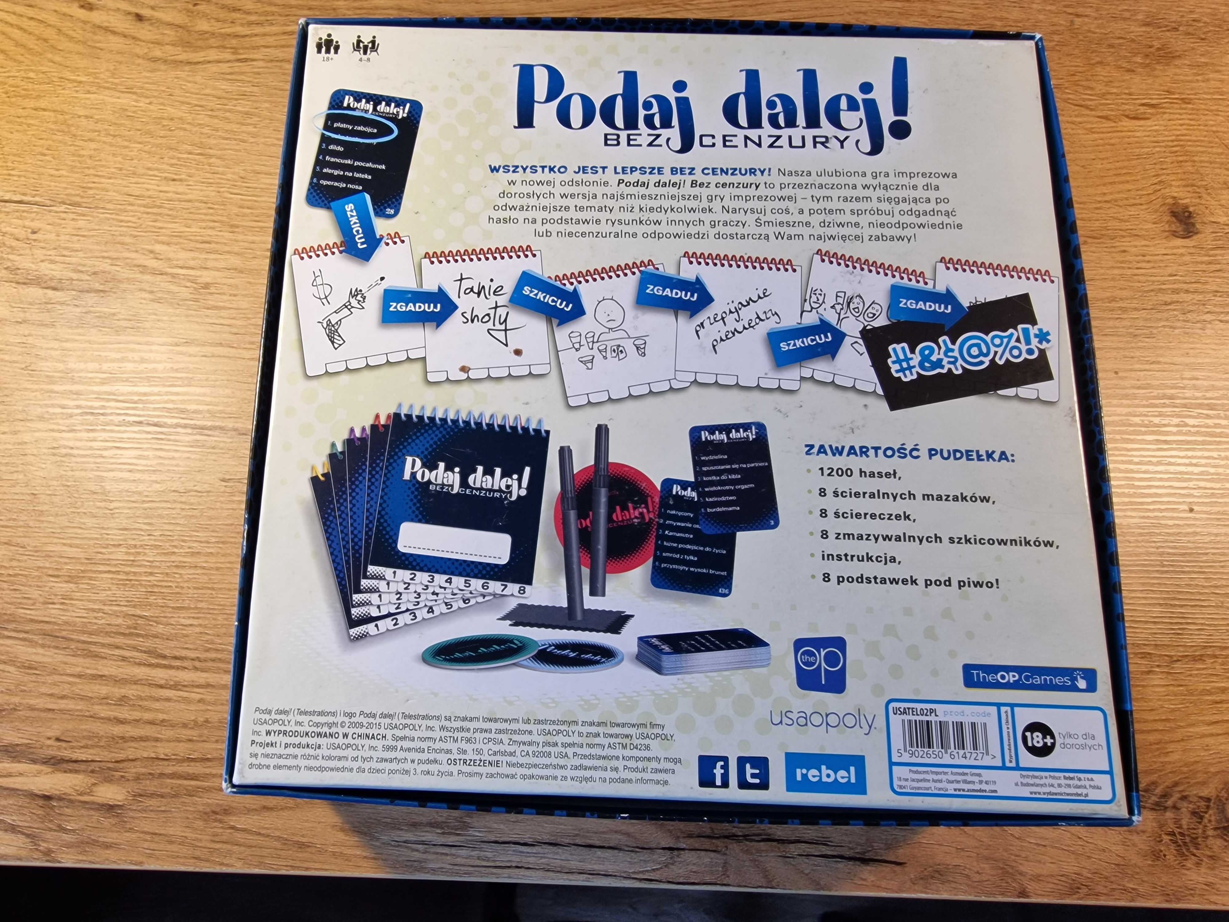 Podaj dalej bez cenzury  + koszulki premium!
