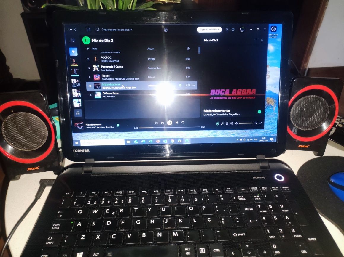 Sistema de som computador