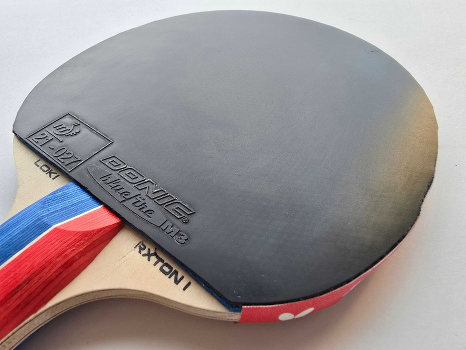 RAKIETKA CARBON OFF Donic Bluefire Andro Hexer Power Grip SFX! 5