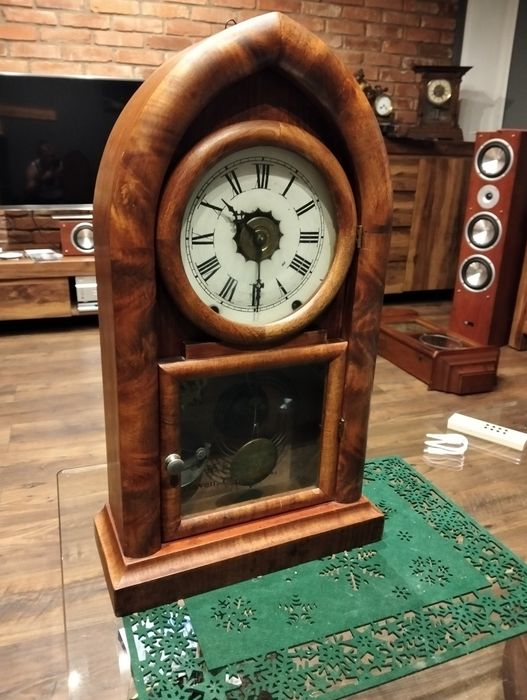 Zegar kominkowy XIX w. USA