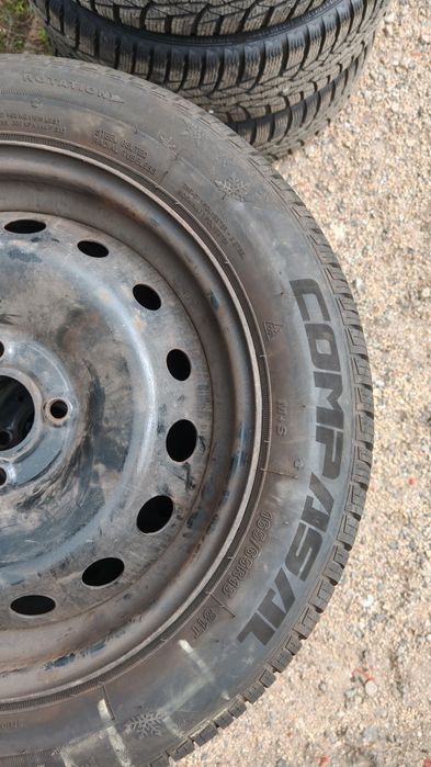 4 x koła 4x100 ET 43 RENAULT CLIO 165/65/15 jak NOWE