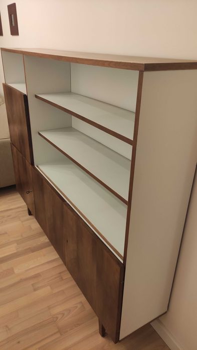 Szafa, regał, biblioteczka z czasów PRL