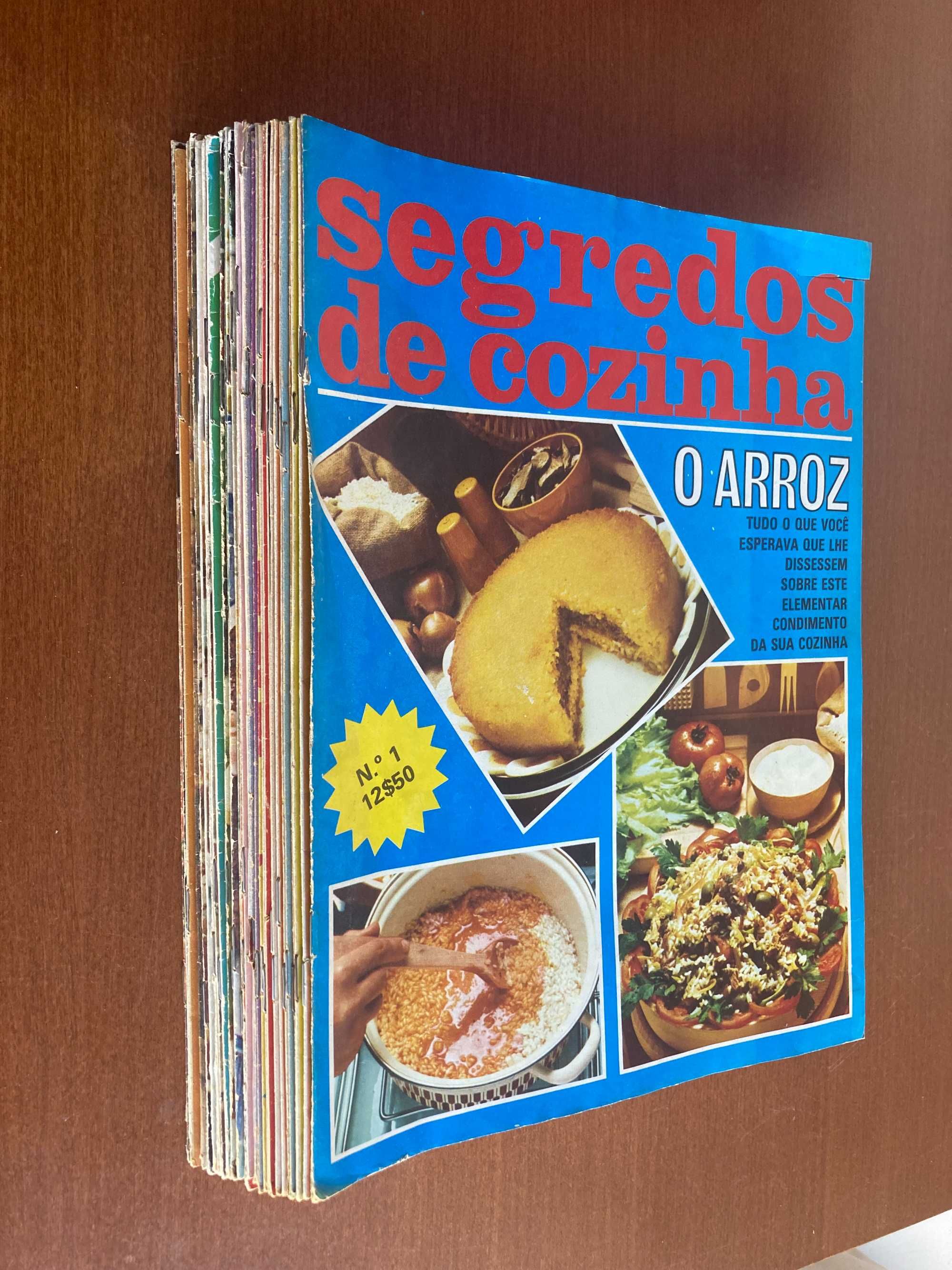 Segredos de Cozinha - revistas dos anos 70