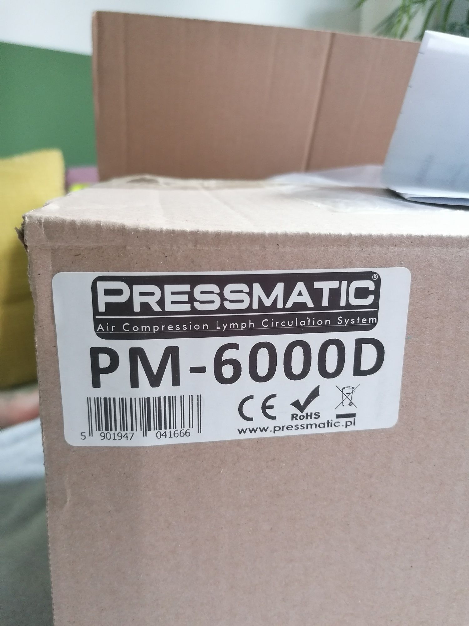 Aparat do presoterapii PRESSMATIC PM-6000D