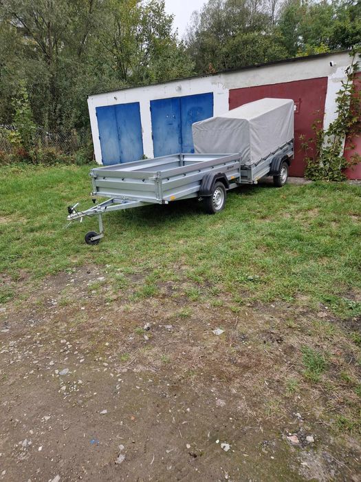 Wynajem przyczep  lekkich 750 kg 24/7