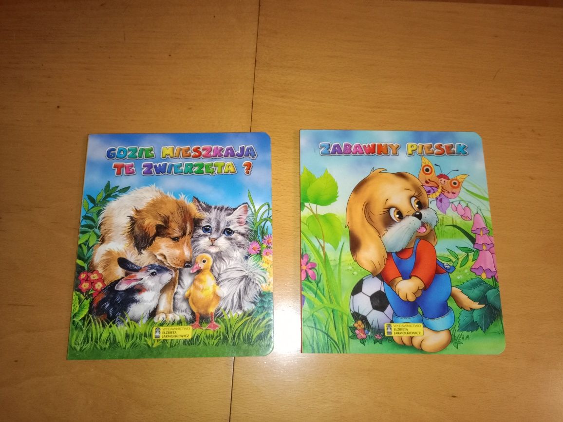 2 książeczki dla dzieci