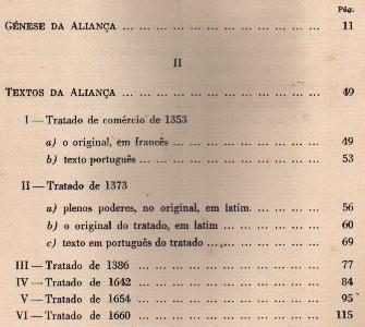 Alfarrabismo RARO 1955: Uma Velha Aliança (1ª Ed) por Eduardo Brazão