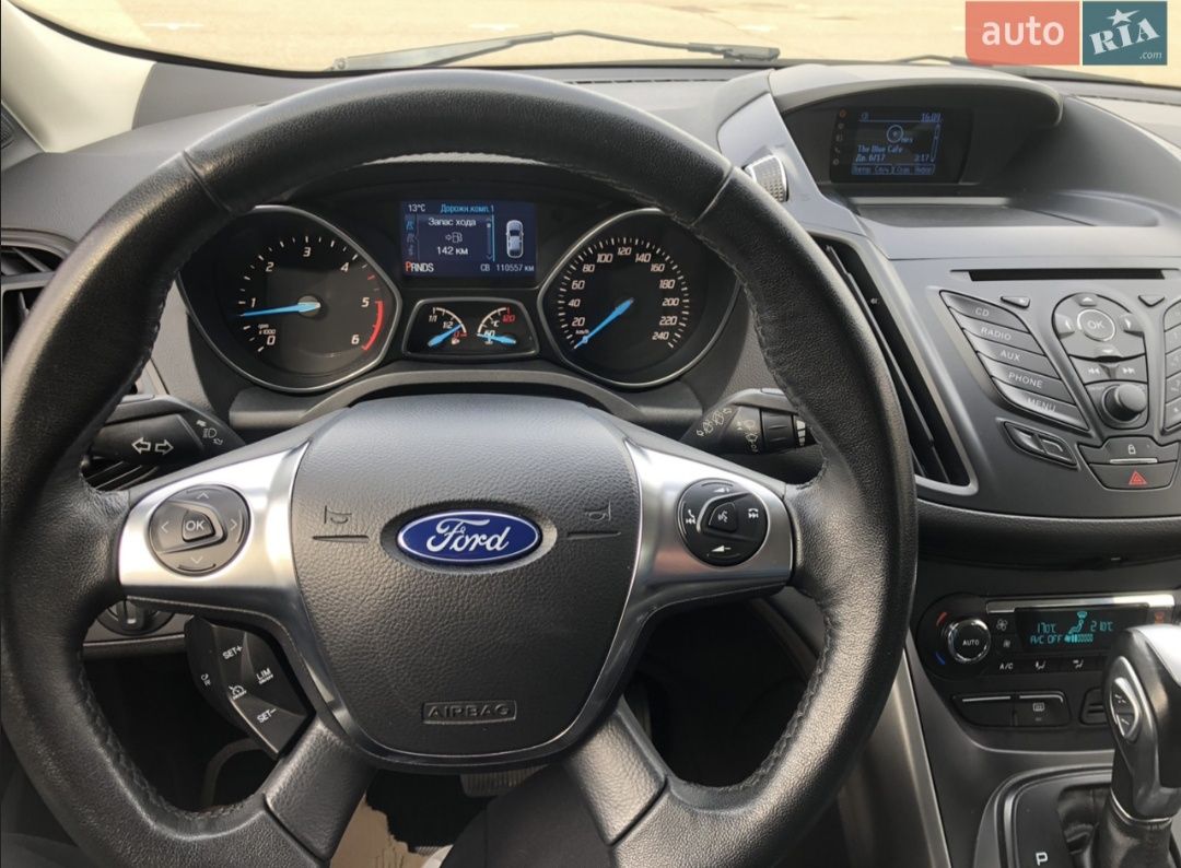 ТЕРМІНОВО Ford Kuga 19.06.2014 офіційна 2 л дизель автомат, 112 тис.км