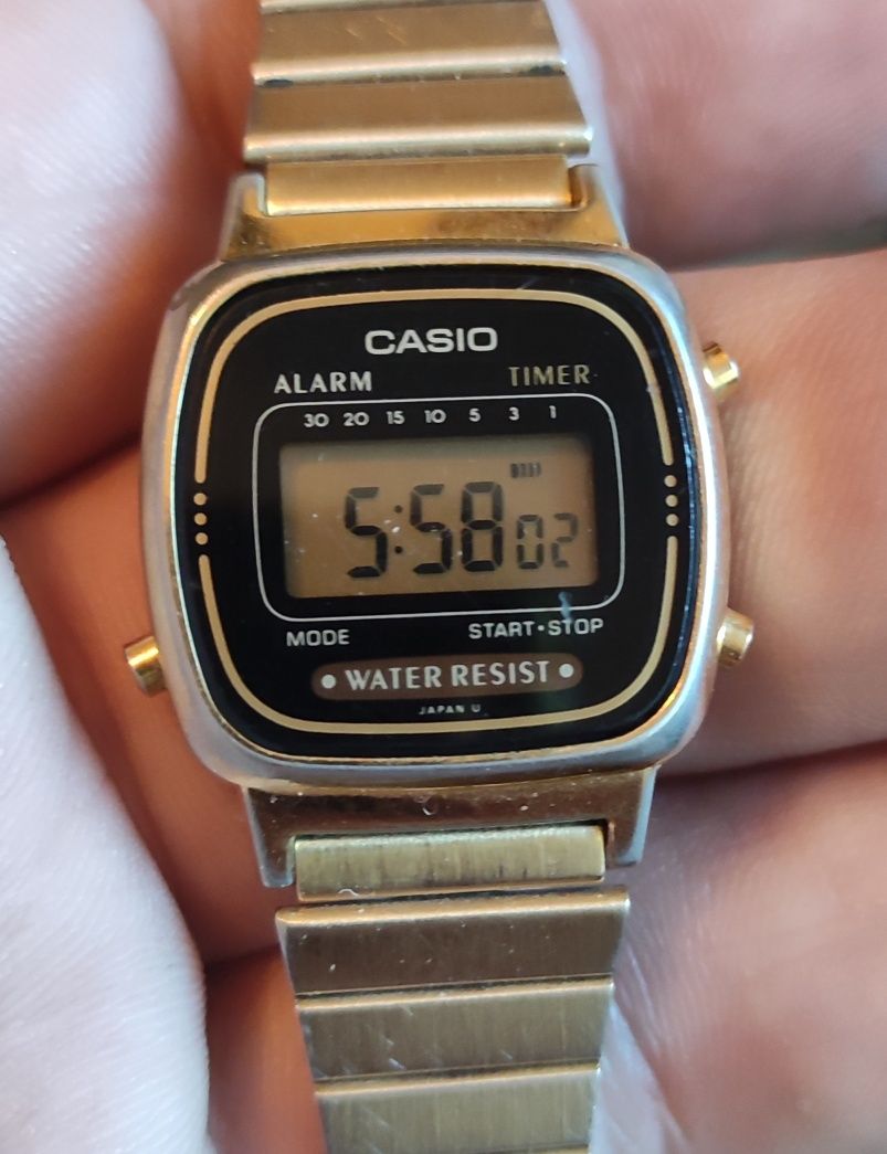 2 zegarki Casio vintage