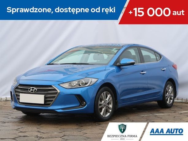 Hyundai Elantra 1.6 CVVT, Salon Polska, 1. Właściciel, Serwis ASO, Klimatronic,