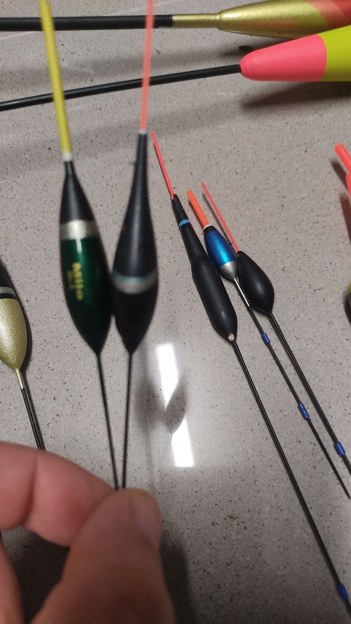 Conjunto bóias pesca