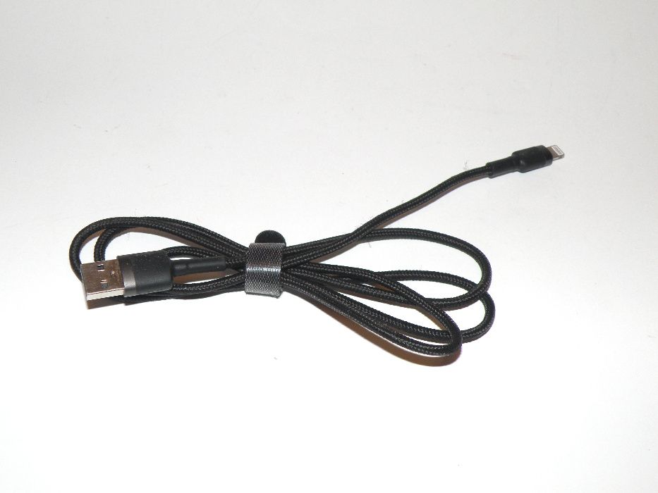 Нейлоновый кабель Baseus Kevlar Lightning to USB 1m