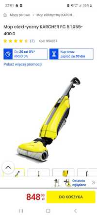 Mop elektryczny Karcher