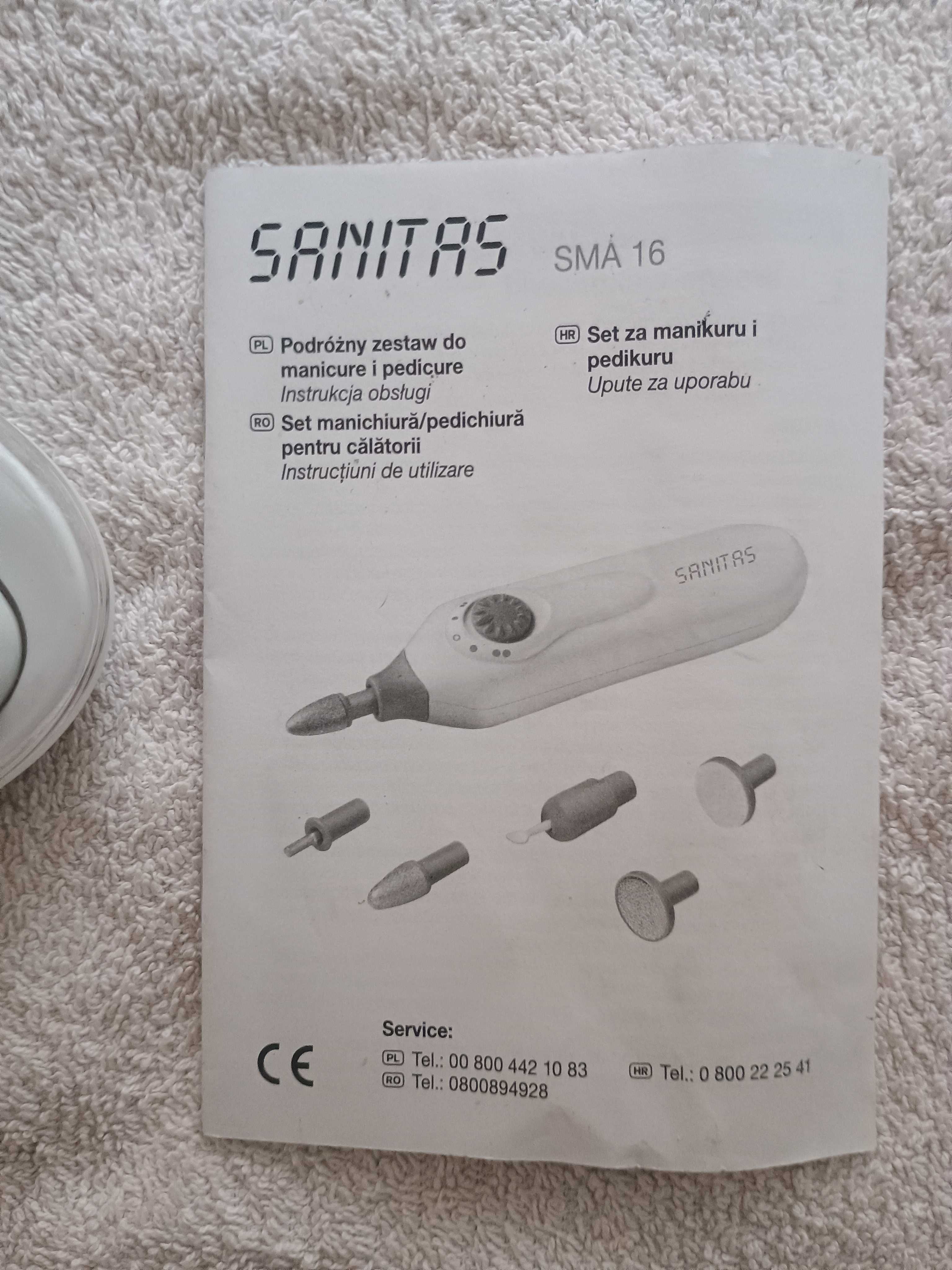 Zestaw podróżny do manicure i pedicure SMA16