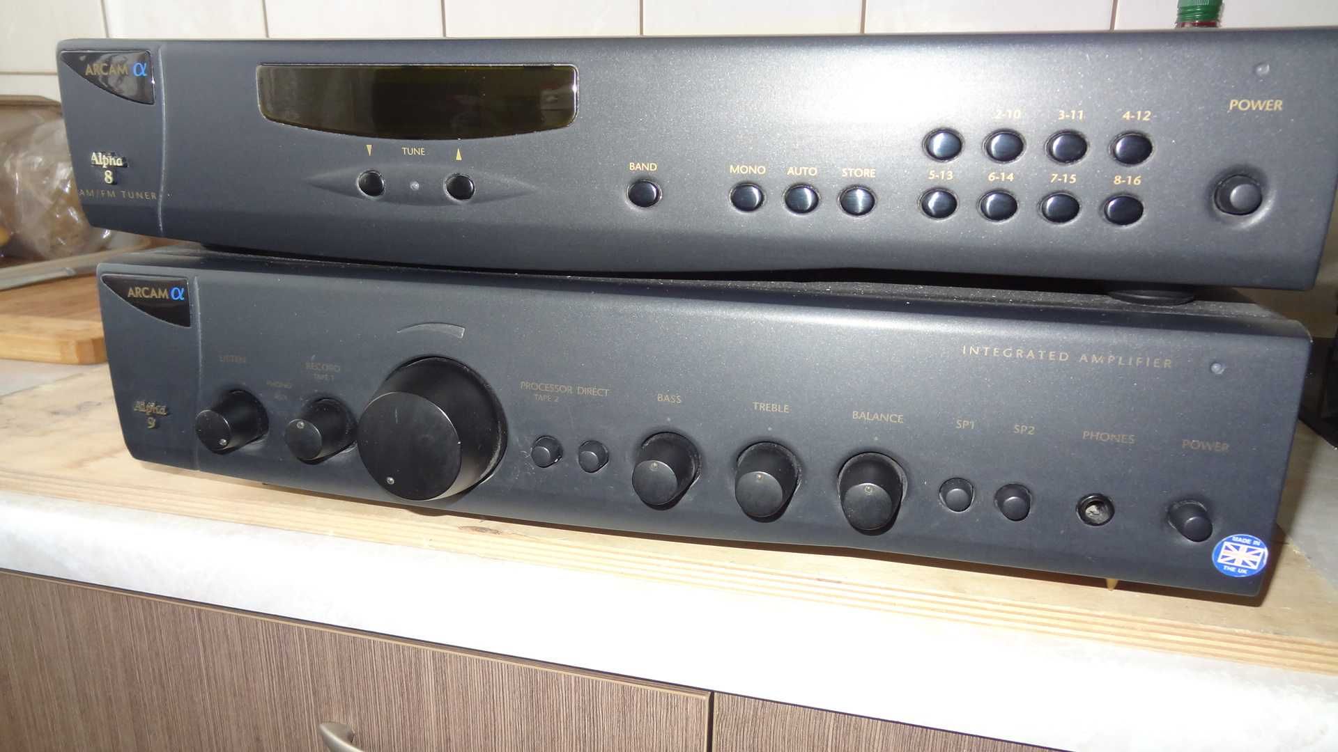Wzmacniacz Arcam Alfa 9+ Tuner Arcam Alfa 8