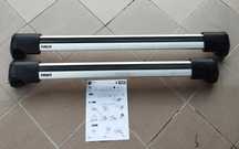Bagażnik dachowy Thule Volvo XC60, stopy 7206, kit 6015, belki EDGE