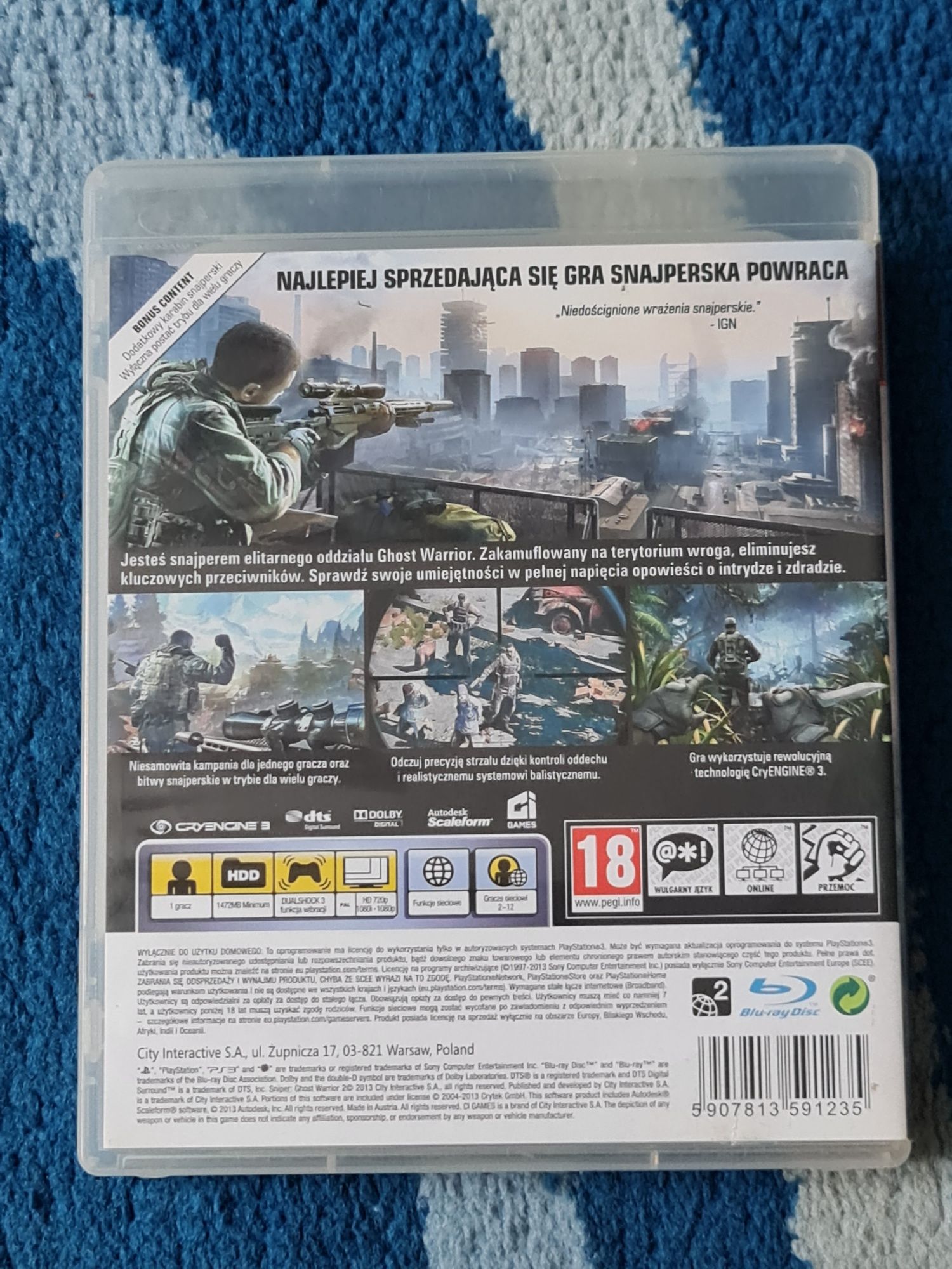 Sniper Ghost Warrior 2 Playstation 3