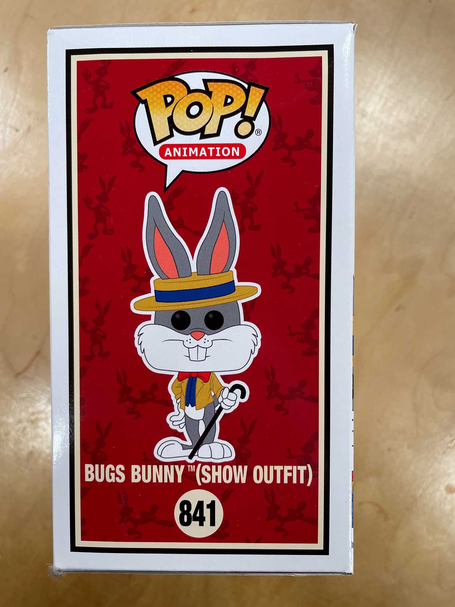 Funko pop Bugs Bunny Show Outfit 841 Looney Tunes