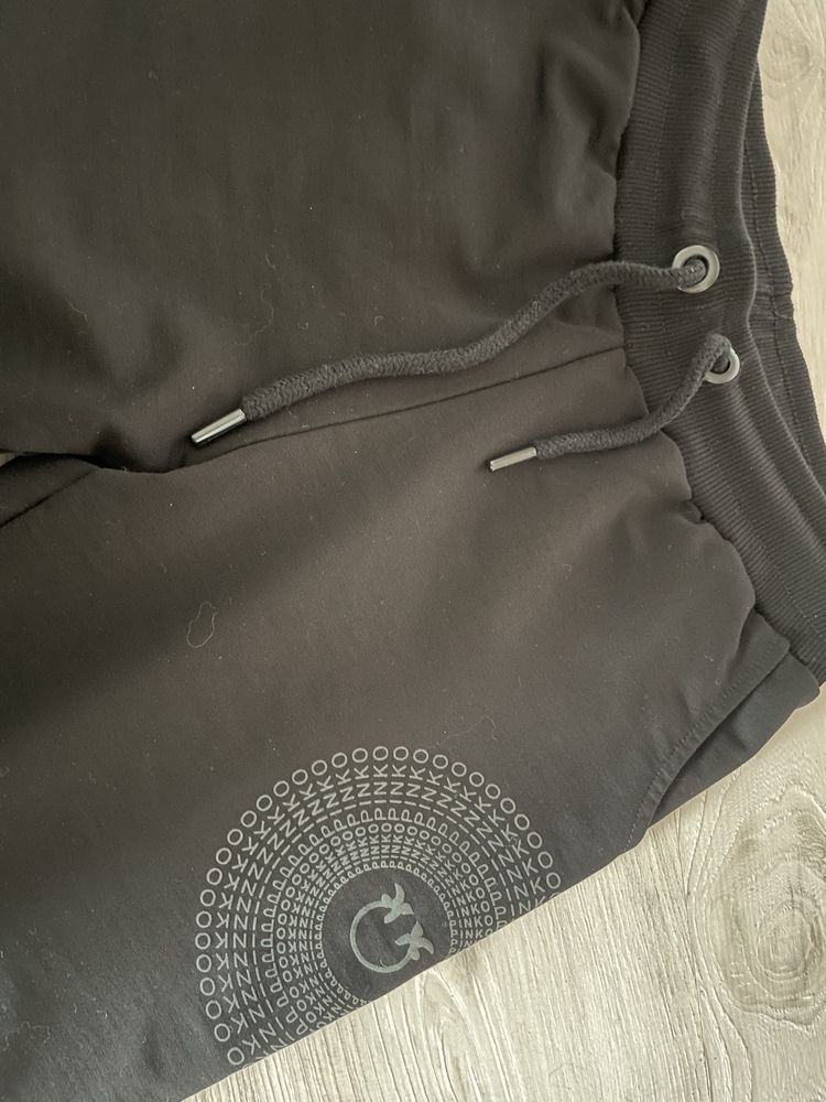 Czarny komplet dresowy Pinko dres set rozmiar 36 S