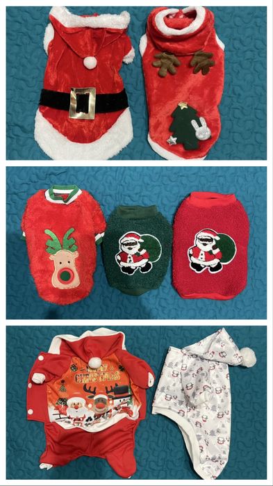 Новогодняя одежда одяг для собак котов