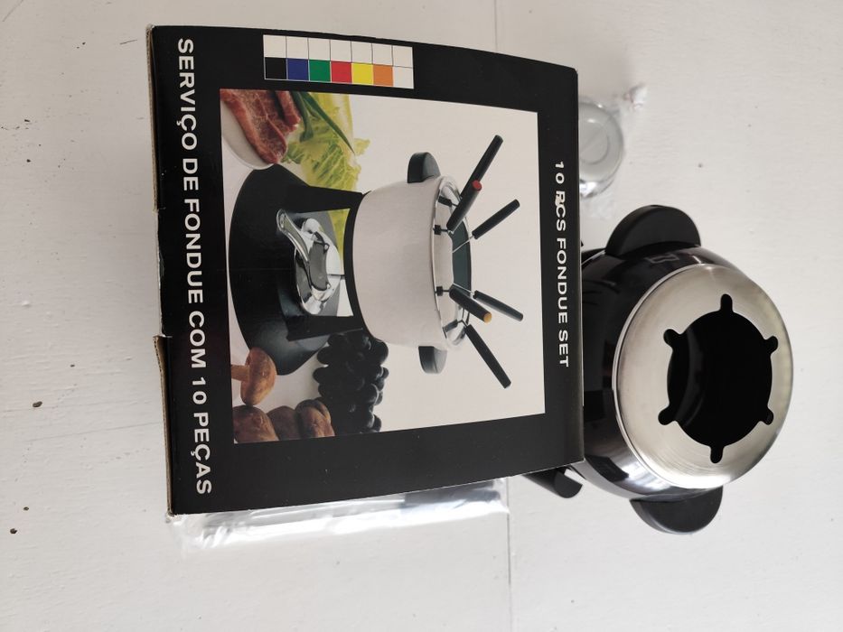 Fondue 10 peças - Novo em caixa