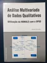 Livro "Análise Multivariada de Dados Qualitativos" de Helena Carvalho