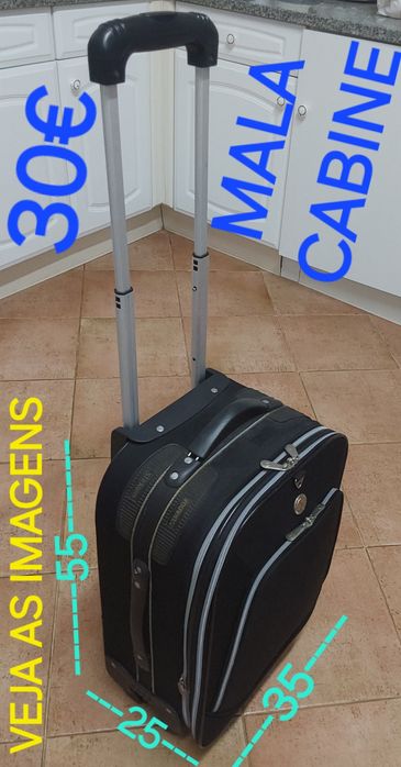 MALA DE VIAGEM DE CABINE COM 6 RODAS.Casa,Férias,Mudanças,Passeio,etc.