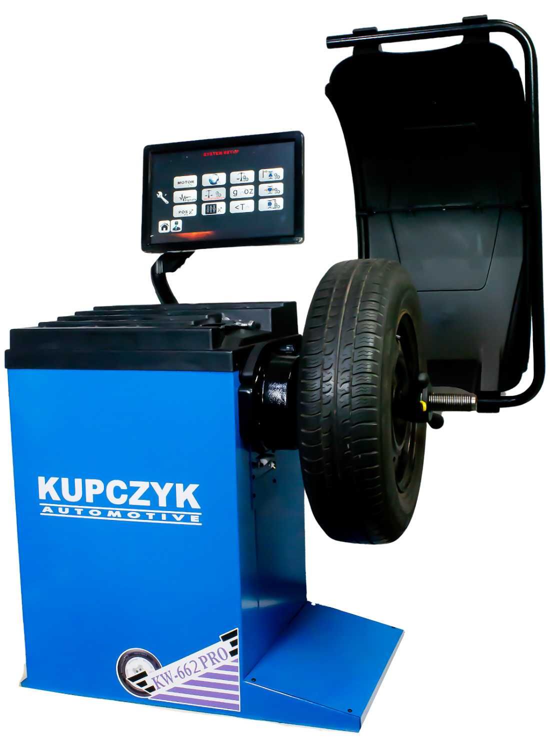 Wulkanizacja Montażownica KM-528 2B Pro Wyważarka KW-662 PRO Ramię