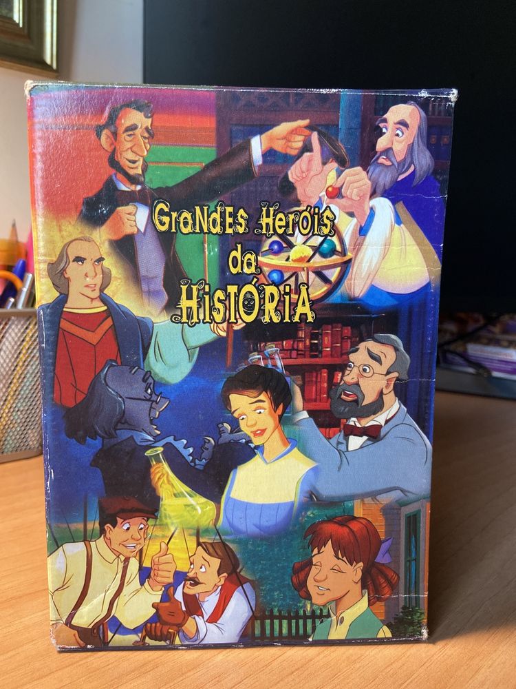 Coleção Dvds Grandes Heróis da História