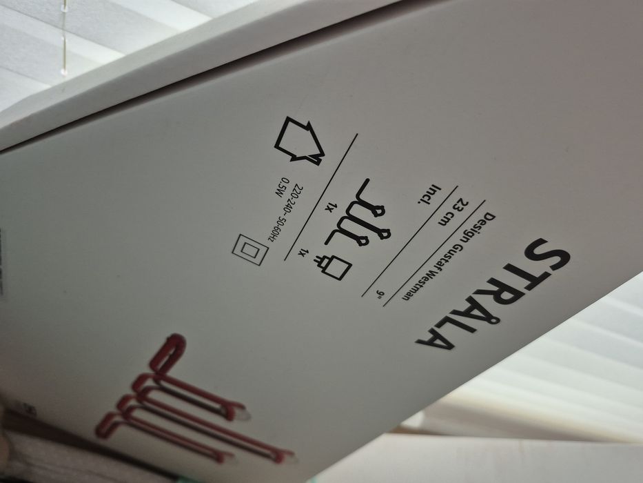 Lampa Strala z Ikea x Gustaf Westman