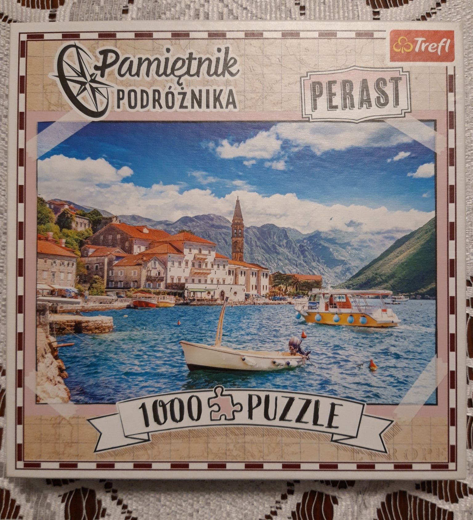 Puzzle Pamiętnik Podróżnika "Perast" 1000 elementów