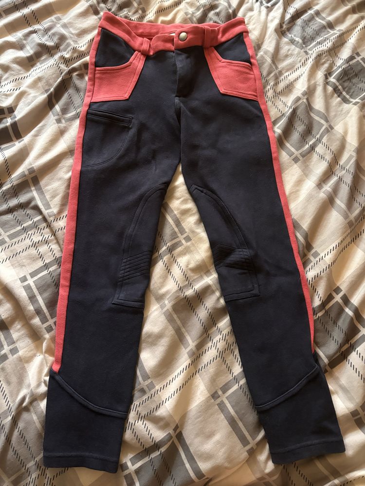 Spodnie do jazdy konnej 10 lat 133-142 cm