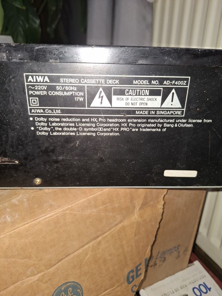 magnetofon Aiwa AD-F400