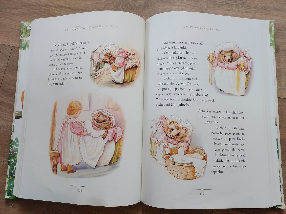 Historyjki Beatrix Potter książka z bajkami opowiadaniami Piotruś Król