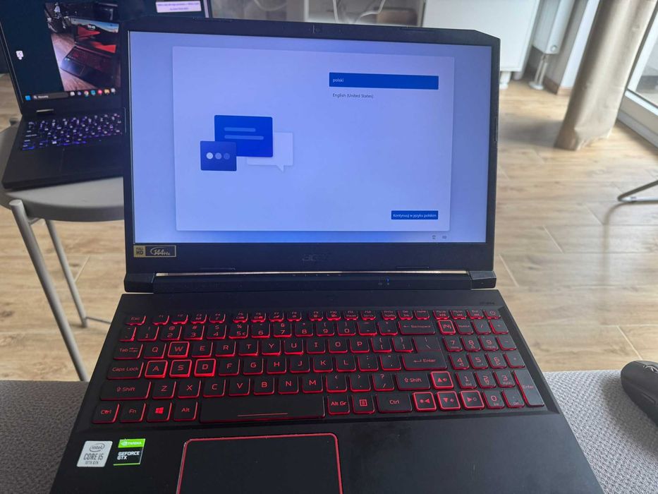 Laptop Acer Nitro 5 i5-10300H/GTX 1650Ti/16GB/SSD  144Hz