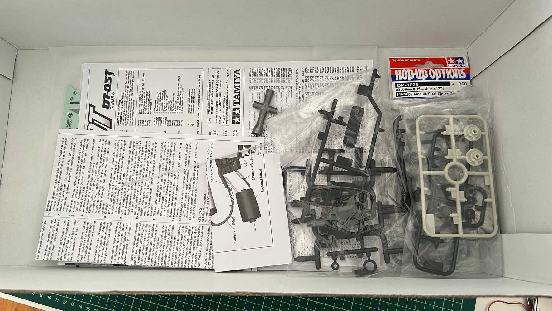 Tamiya DT03-T Aqroshot escala 1:10